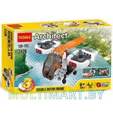 Конструктор Decool Architect 3126 Double Rotor Drone